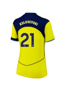Fotbalové Dres Tottenham Hotspur Dejan Kulusevski #21 Dámské Třetí Oblečení 2025-26 Krátký Rukáv